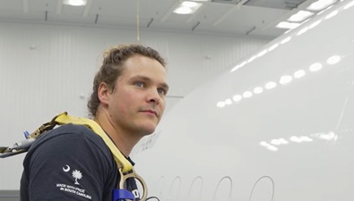 Meet Brook - Aircraft Painter