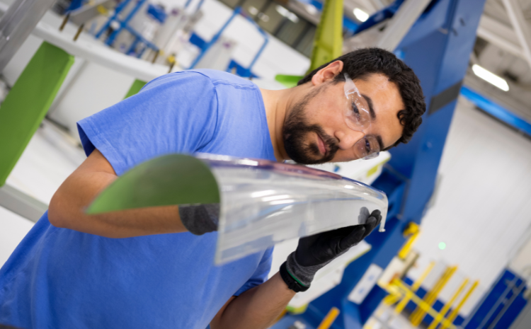 Joseph B. graduated as part of the inaugural class of the Boeing Technical Apprenticeship Program in St. Louis. (Boeing photo)