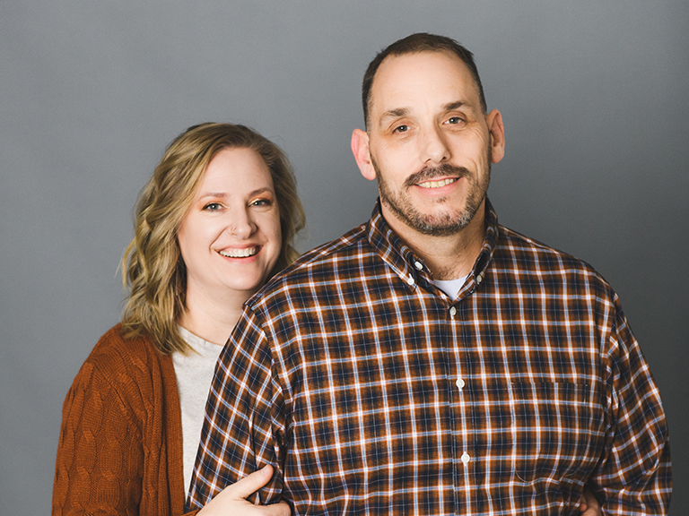 Image of Tyson with wife