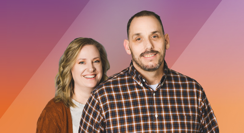 Image of Tyson with wife