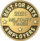 Military Times 2021: Best Employer for Veterans