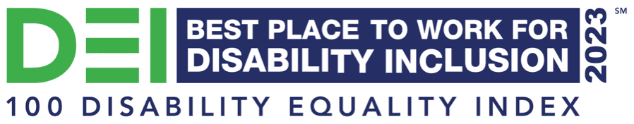 DEI Best Place To Work for Disability Inclusion 2023