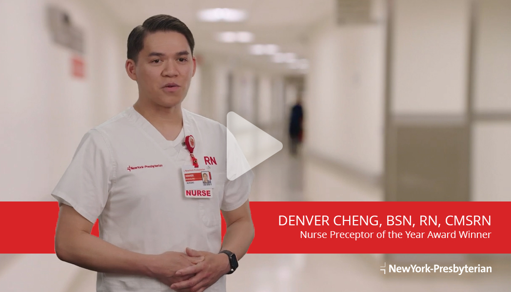 Meet Denver - Nurse Preceptor of the Year Award Winner (Video)