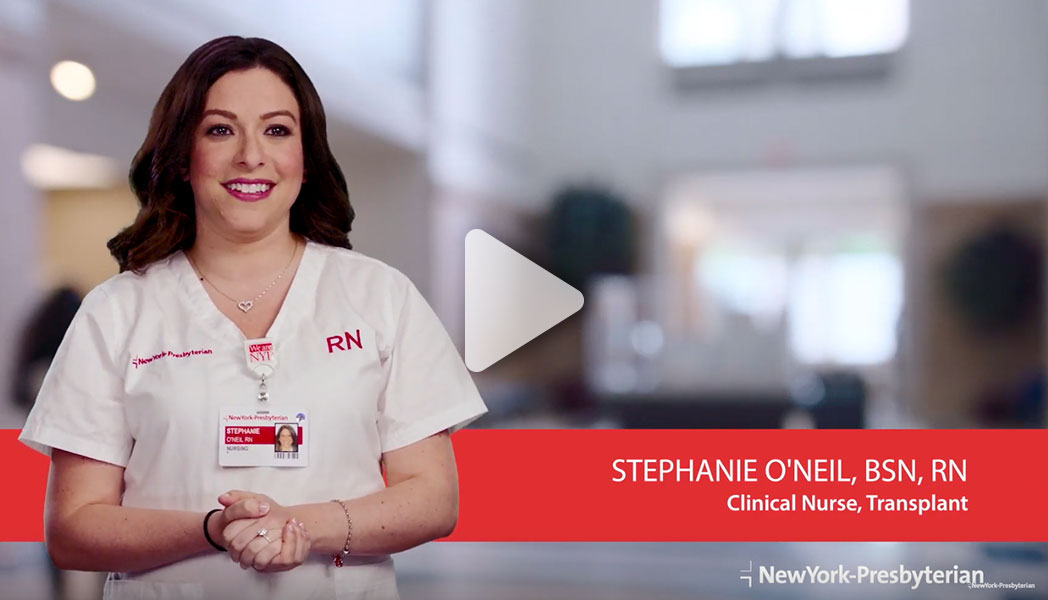 Meet Stephanie - Clinical Nurse, Transplant (Video)