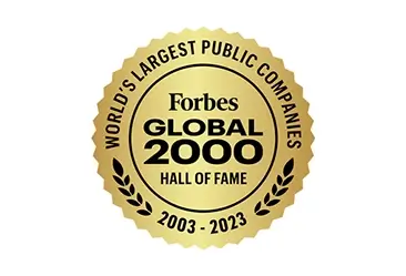 Forbes Global 2000 Hall of Fame Award
