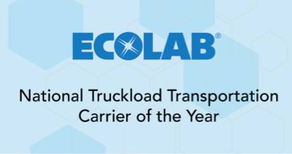 Ecolab - National Truckload Transportation Carrier of the Year