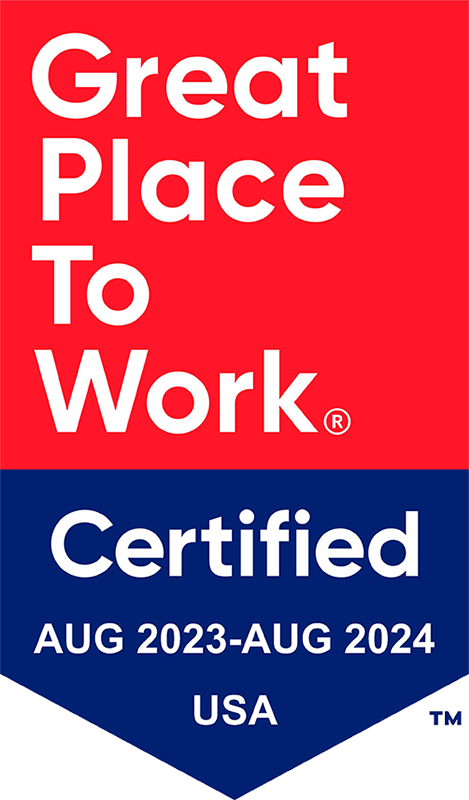 Great Place To Work - Certified - Aug 2023-24 USA