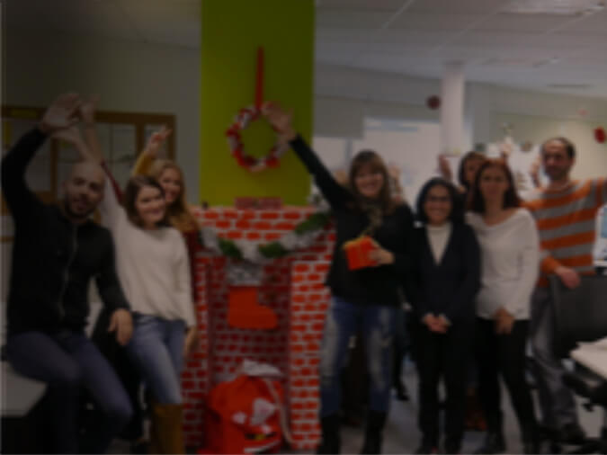 Foto do grupo de férias