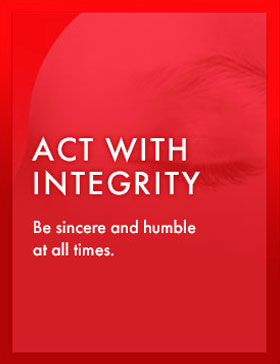 Act with integrity