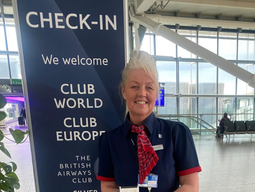 Angela created Menofriends at British Airways