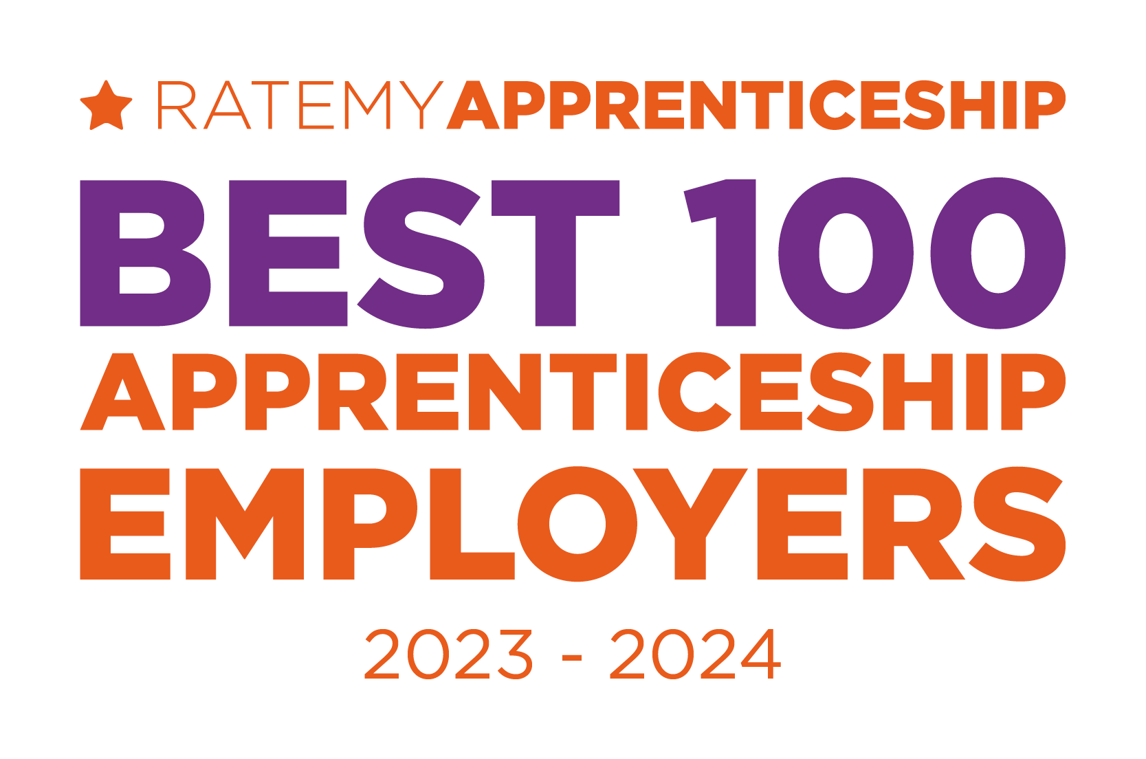 Top 100 Apprenticeship employers 2023-2024