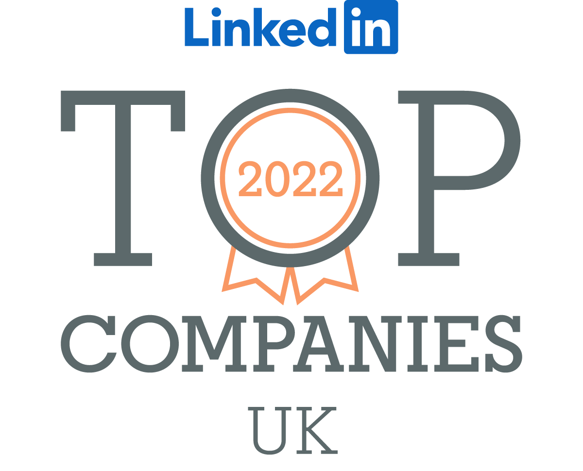 Top companies UK by Linkedin