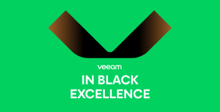 Veeam in Black Excellence logo