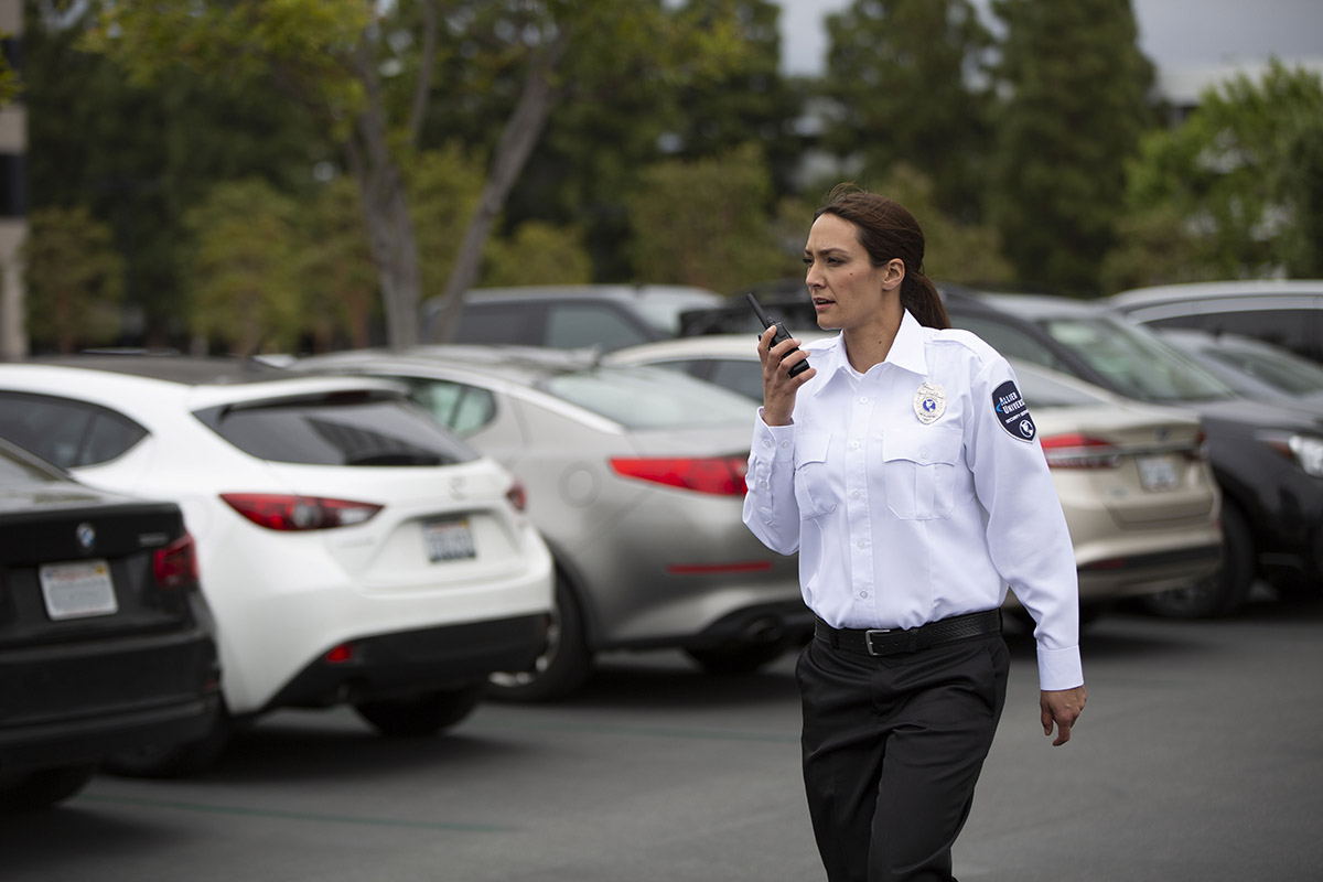 Woman Security Professional
