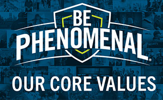 Be phenominal - Our core values