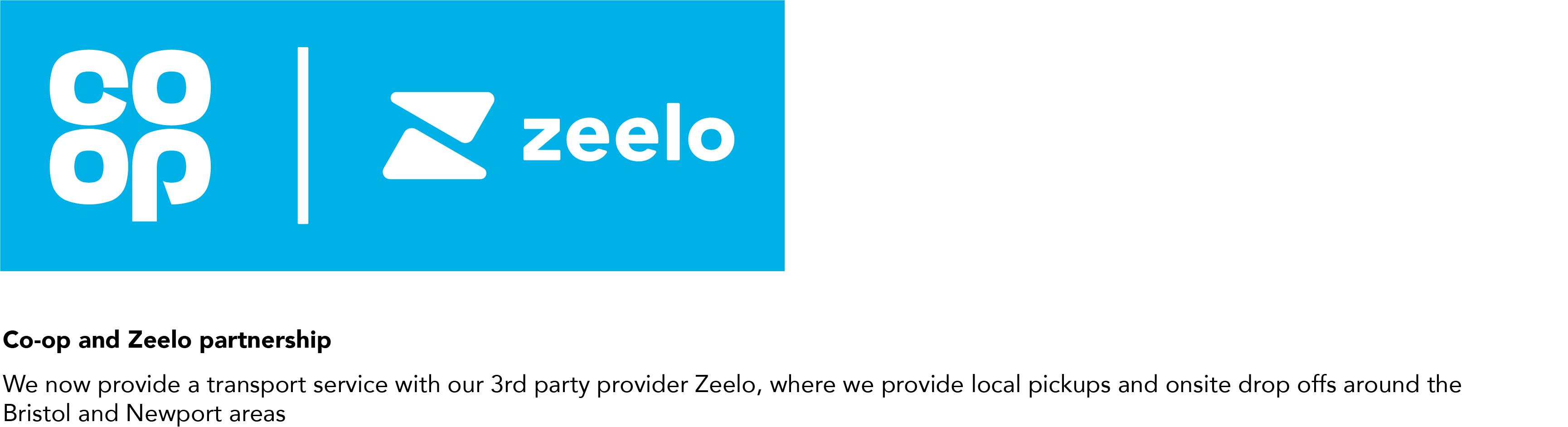 Co-op and Zeelo partnership