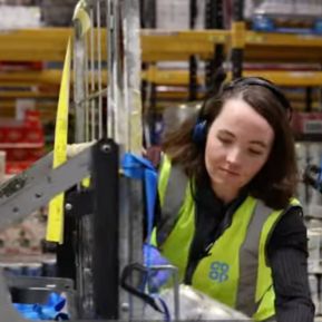 Video of Abi who works in Logistics at Co-op