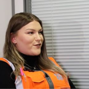 Video of Beatrice who works in Logistics at Co-op