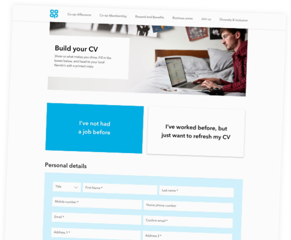 cv template