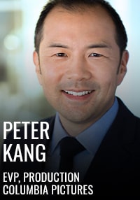 Peter Kang, EVP Production Columbia Pictures