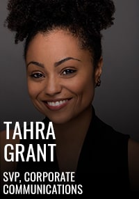 Tahara Grant, SVP Corporate Communications