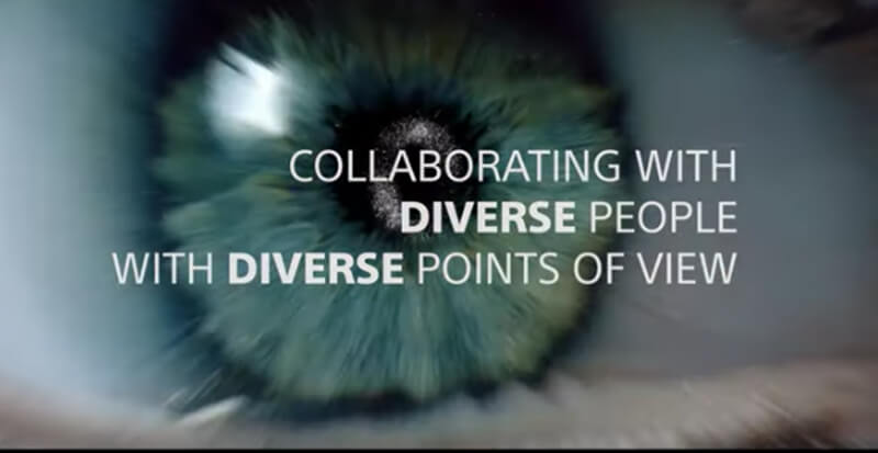 Collaborating with diverse people with diverse points of view. (video poster)