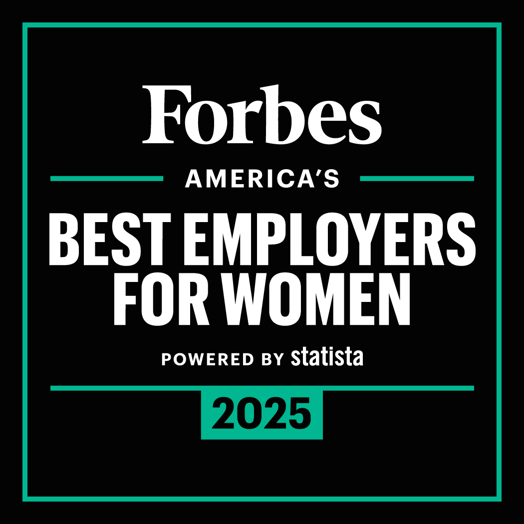 Forbes employers for women 2024 Logo