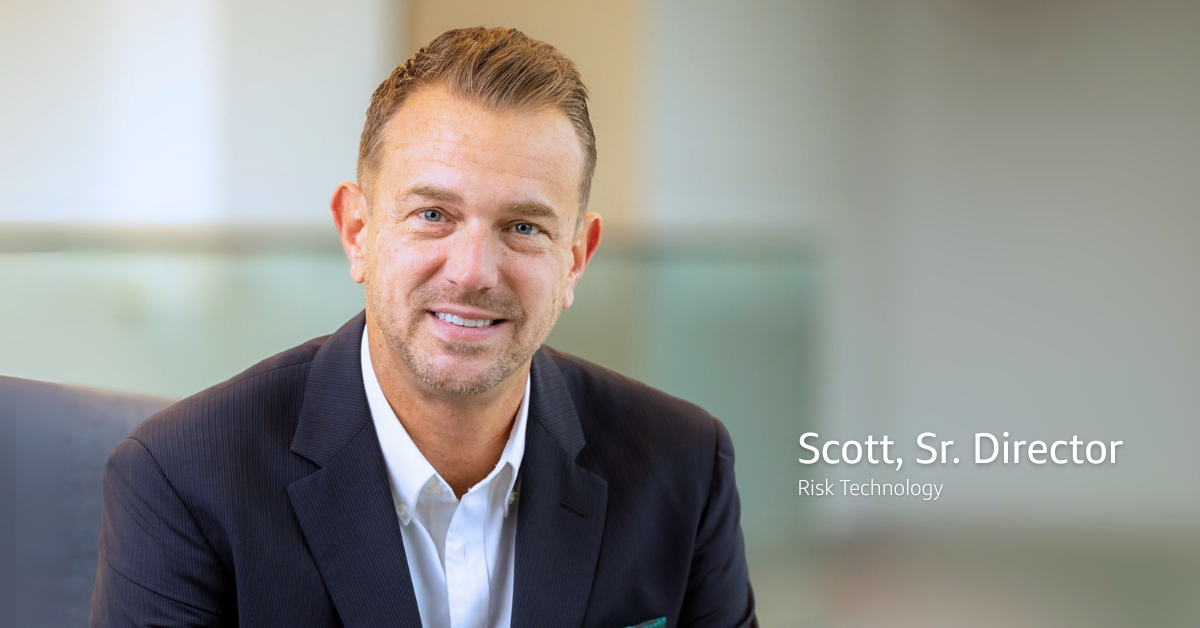 Capital One associate Scott, Sr. Director