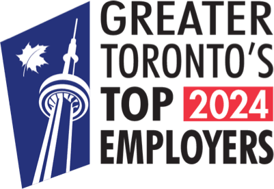Logo award of greater toronto top 2024 employers