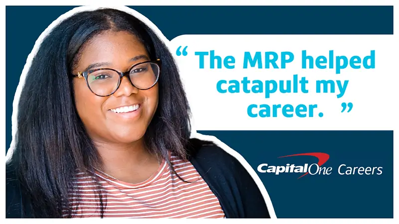 Christina on Capital One's Students & Grads Programs