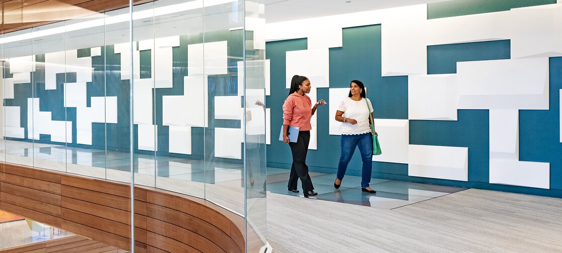 Associates at a conference table