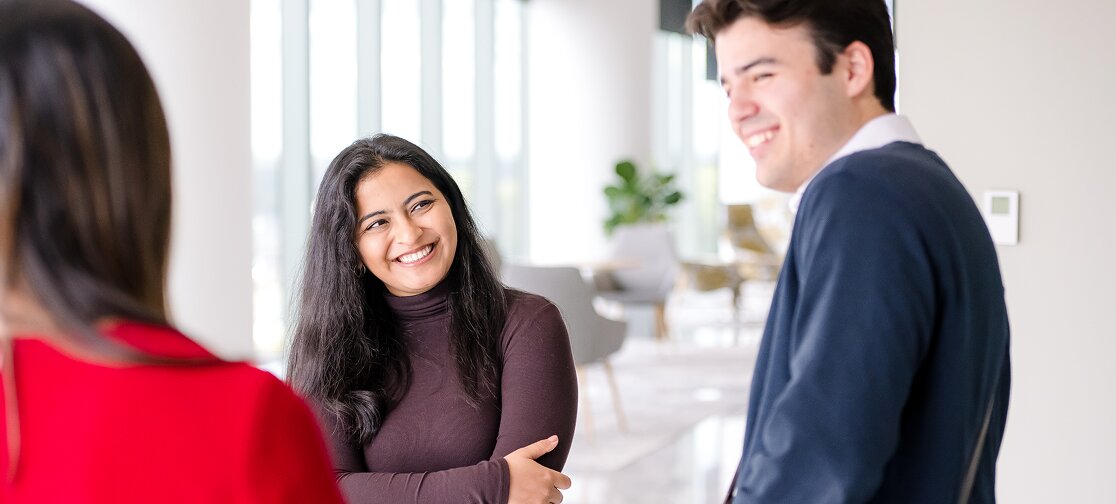 People laughing