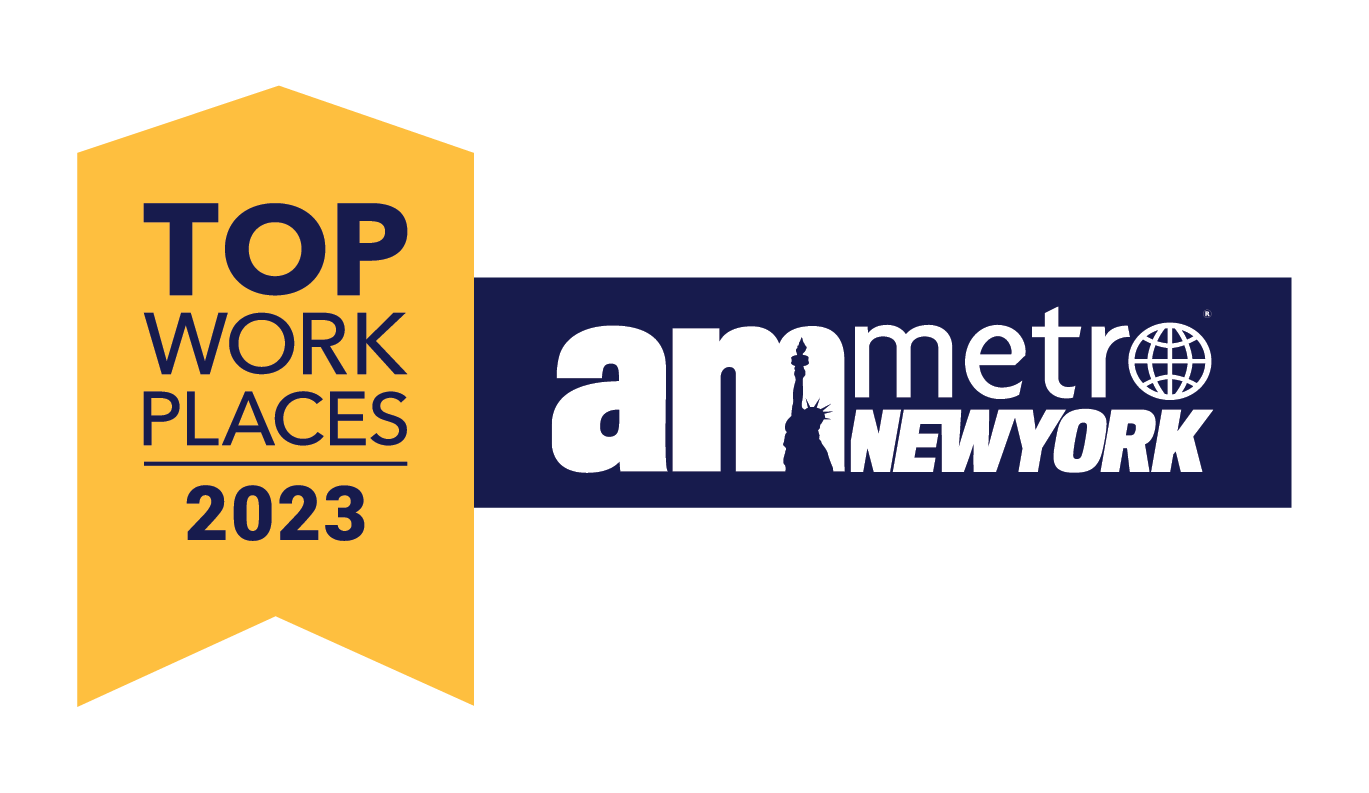 Capital One am Metro New York Top Work Places 2023 Award