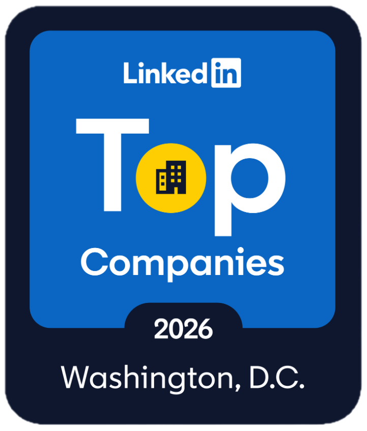LinkedIn Top Companies 2026 Washington, D.C. award