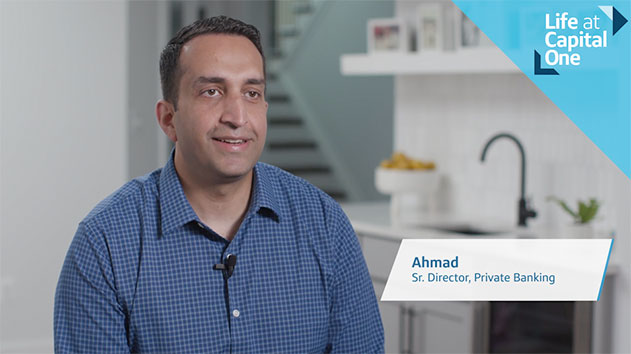 Video Title: Ahmad on Capital One's Culture