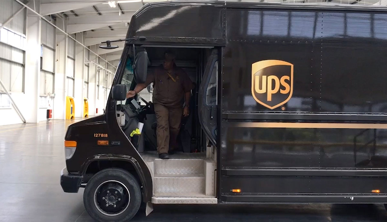 Play Video: Future you moves faster. UPS driver.