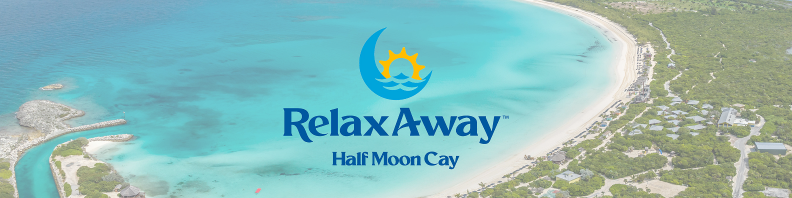 Two people having a conversation in front of Carnival Cruise pictures.