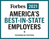 Forbes Best-in-state Employer, Virginia (ranking 80th)