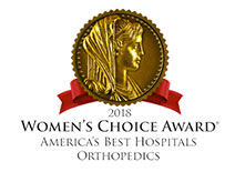 2018 Woman's Choice Award - America's Best Hospitals for Patient Experience