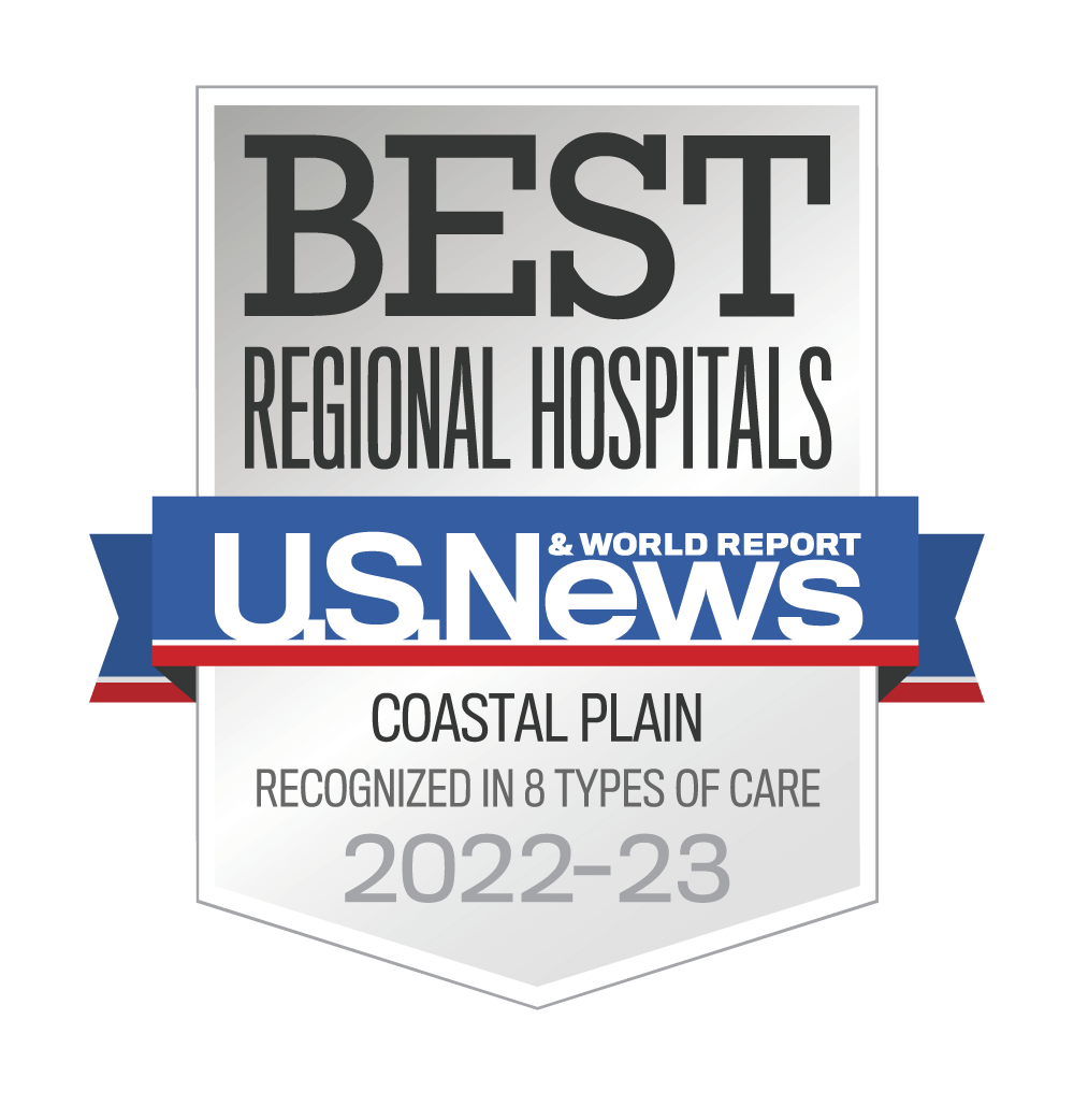 Best Regional Hospital US News Coastal Plain 2022-23