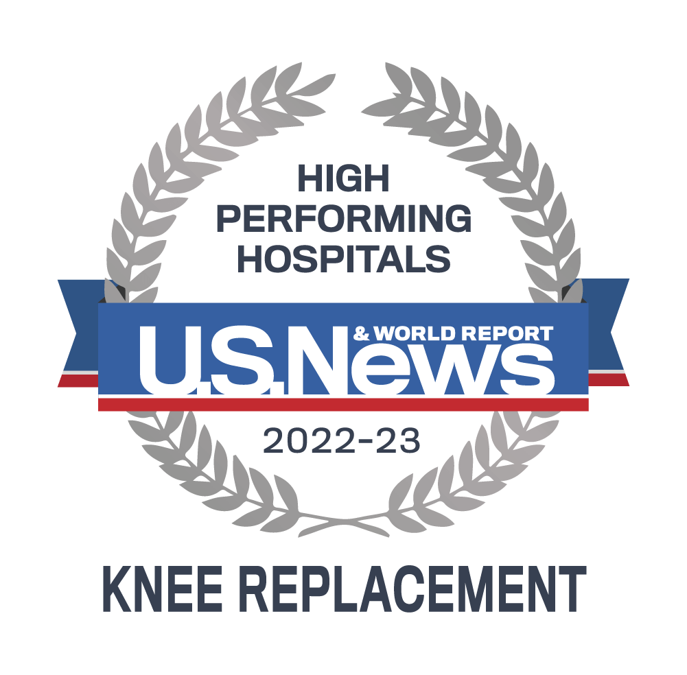 High performance Hospital US News Knee Replacement 2022-23
