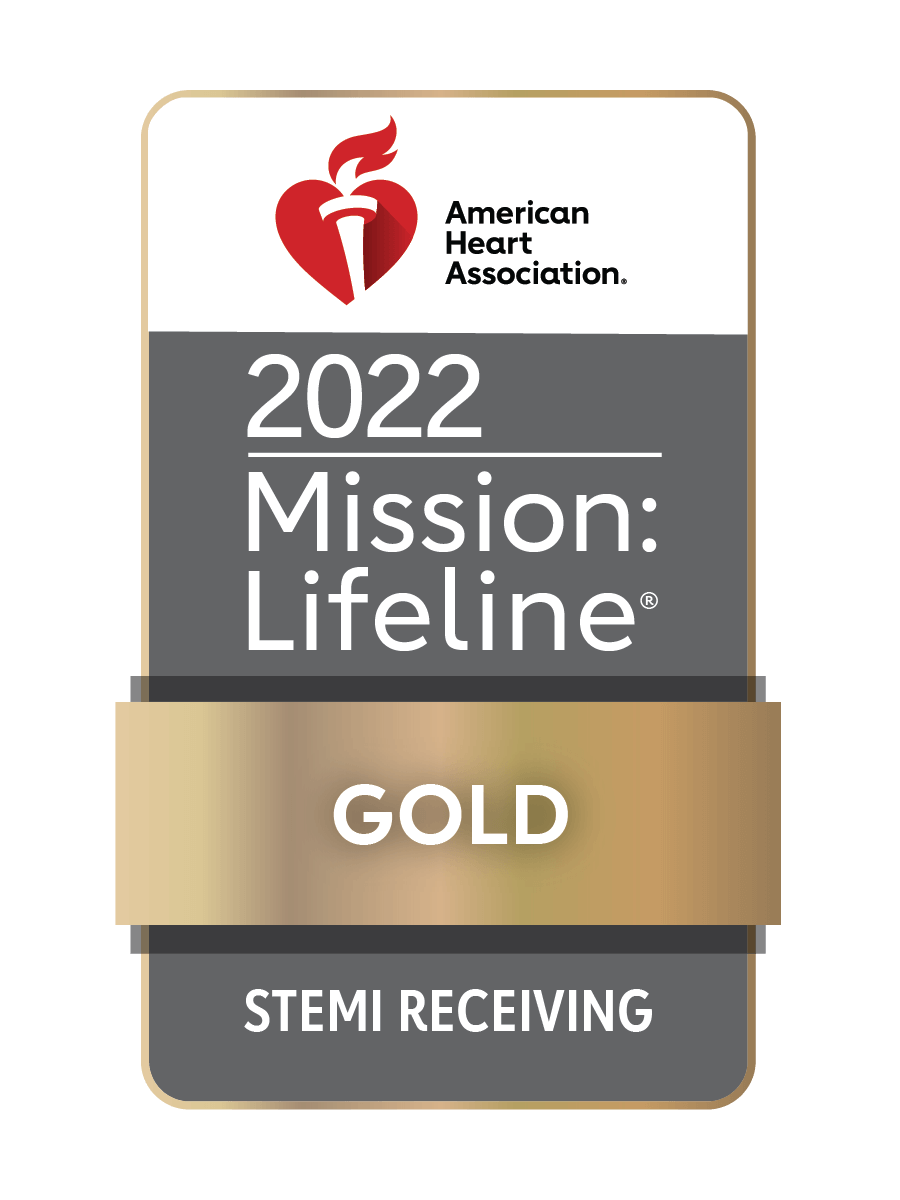 2022 Mission Lifeline Gold Stemi Receiving