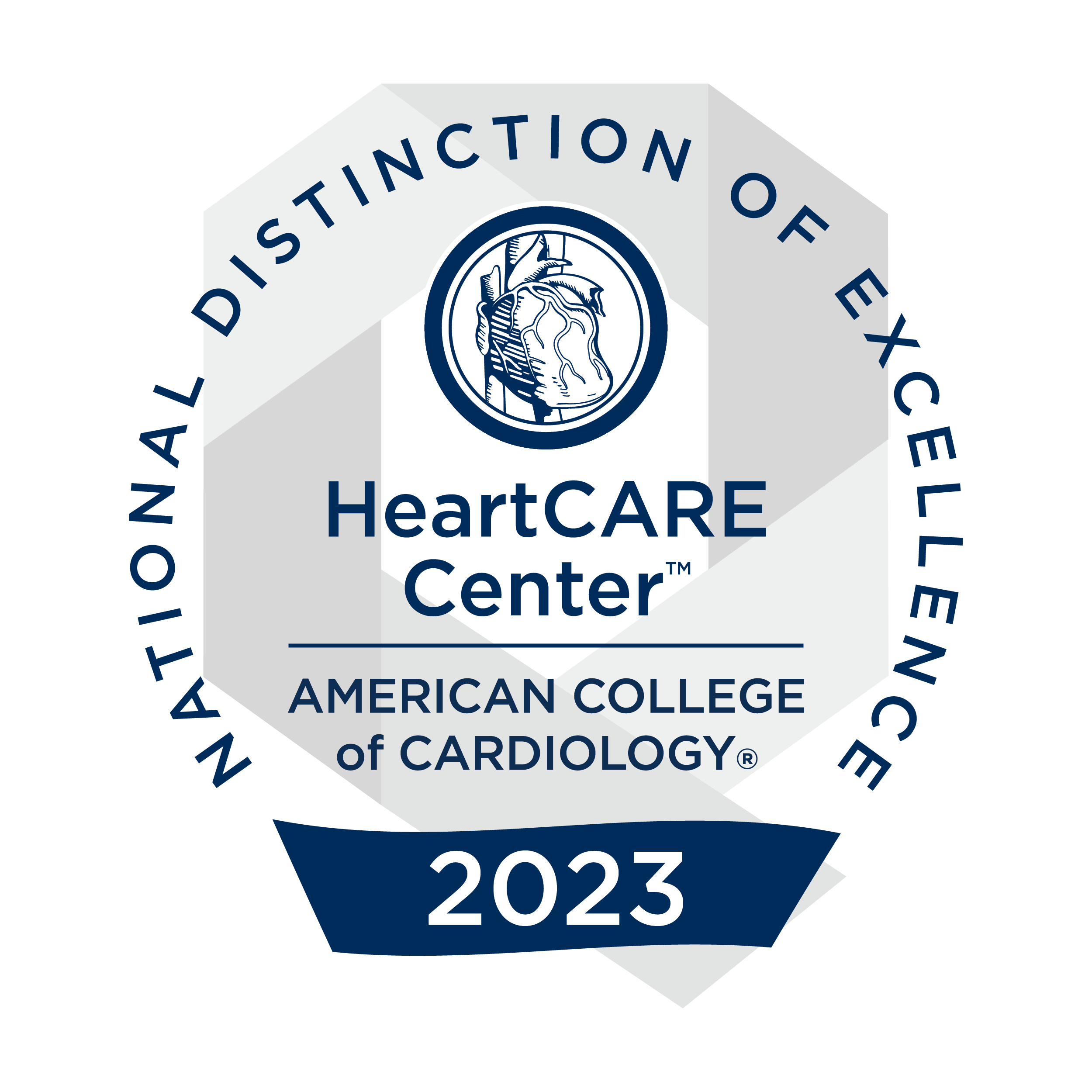 2023 HeartCare Center Badge