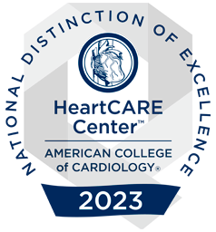 National Distinction of Excellence HeartCARE Center 2023