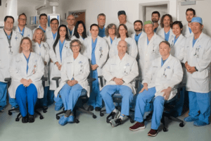 physicians posing for a group photo