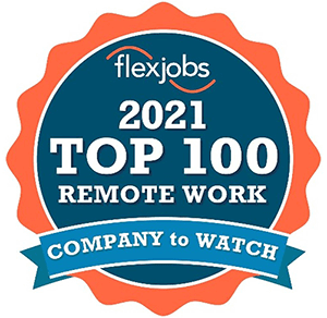 Flex Jobs 2021 Top 100 Remote Work Company to Watch