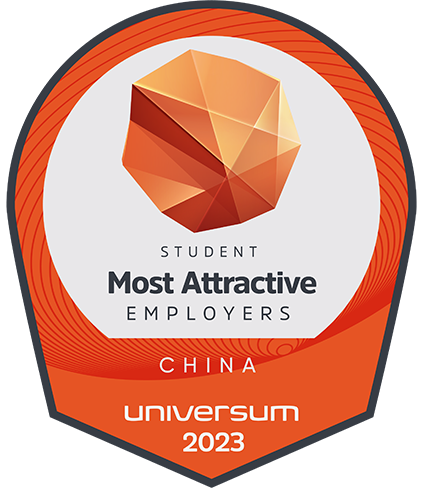 Student most attractive employer - China - Universum 2023