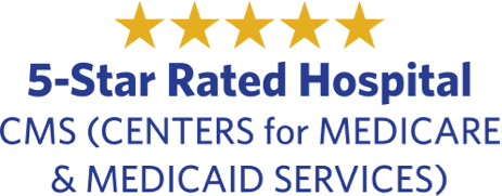 CMS (Centers for Medicare & medicare Services) 5-Star Rated Hospital