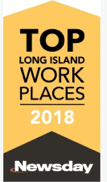 Newsday's Top Long Island Work Places 2018 Award