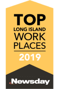 Newsday's Top Long Island Work Places 2019 Award